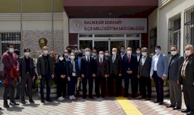 STK BAŞKANLARI ŞEHİT AYBÜKE İÇİN EDREMİT'TE