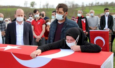 Şehit Hüsamettin Gökçe son yolculuğuna uğurlandı