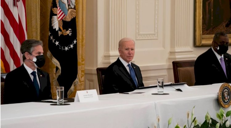 Biden İlk Kabine Toplantısını Yaptı