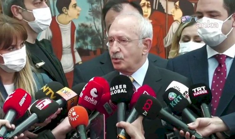 Kılıçdaroğlu'ndan Meclis Başkanı Şentop'a: "Erdoğan öl derse ölürüm, kal derse kalırım" diyor
