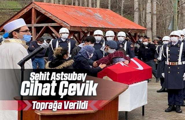 Şehit Astsubay Çavuş Cihat Çevik Karaman'da Toprağa Verildi