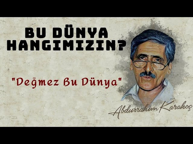 Bu Dünya Hangimizin