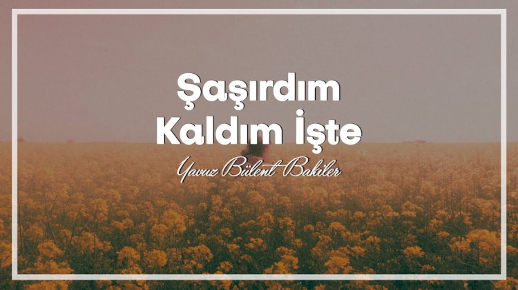Yavuz Bülent Bâkiler - Şaşırdım Kaldım İşte