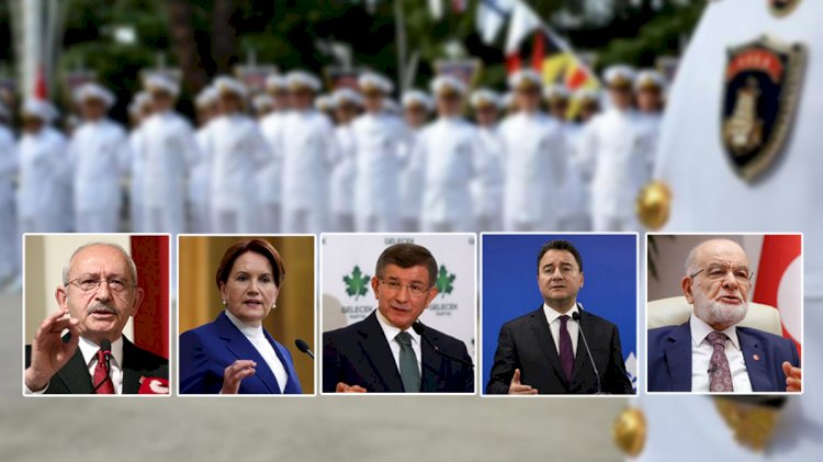 Liderlerden art arda 'amiraller bildirisi'ne sert tepki