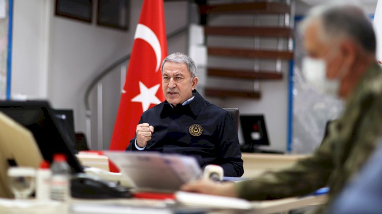Milli Savunma Bakanı Akar'dan 'bildiri'ye tepki: Sadece TSK'ya zarar veriyor