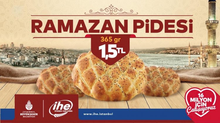 İBB PİDESİNDE GRAMAJ AYNI FİYAT 1,5 LİRA