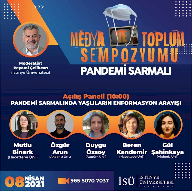 Pandemi sarmalında medya ve toplum  bu sempozyumda konuşulacak