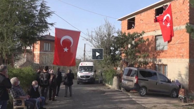 Konya'da şehit olan pilotun şehadet haberi baba ocağına ulaştı