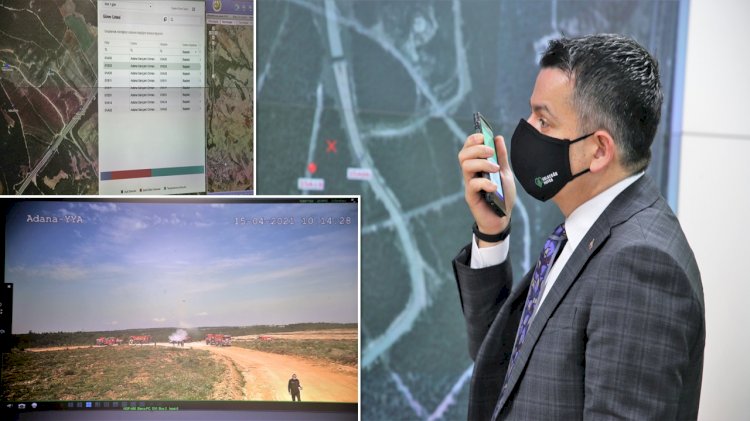 2021 orman yangınları sezonu öncesi Yangın-Cell sistemi hizmete başladı
