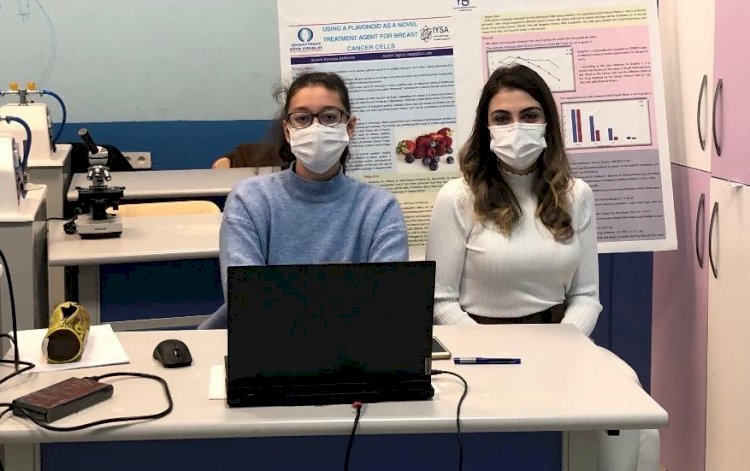 Rümeysa Sarıkaya 23 Ülkeden 400 proje arasında gümüş madalya kazandı.