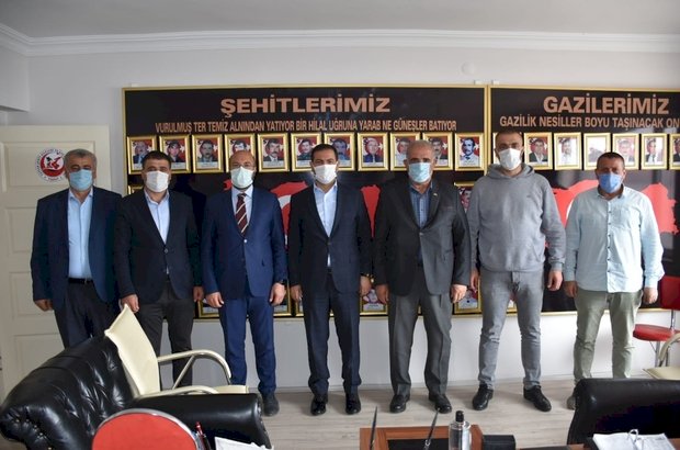 Başkan Geylani’den Şehit Aileleri Derneğine anlamlı ziyaret