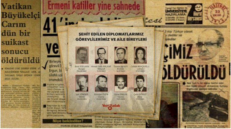 Şehit edilen diplomatlarımız