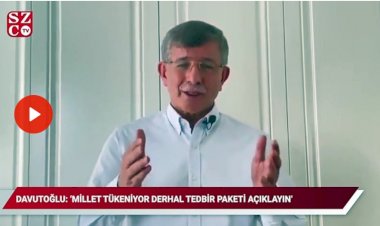 Davutoğlu hükümete seslendi: Derhal açıklayın