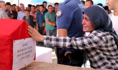 Şehit Özel Harekat Polisi Bayram Çiçek'in fotoğrafları