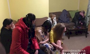 Kiev polisi yasadışı genelev işleten bir grubu gözaltına alındı