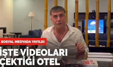 İşte Sedat Peker'in videoları çektiği otel!