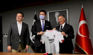 İMAMOĞLU’NDAN BEŞİKTAŞ’A “ŞAMPİYONLUK” ZİYARETİ