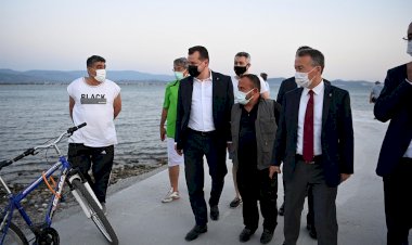 Altınkum Sahili’nde çalışmalarda sona gelindi