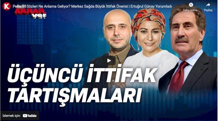 Ertuğrul Günay : Ya demokrasi ya otokrasi