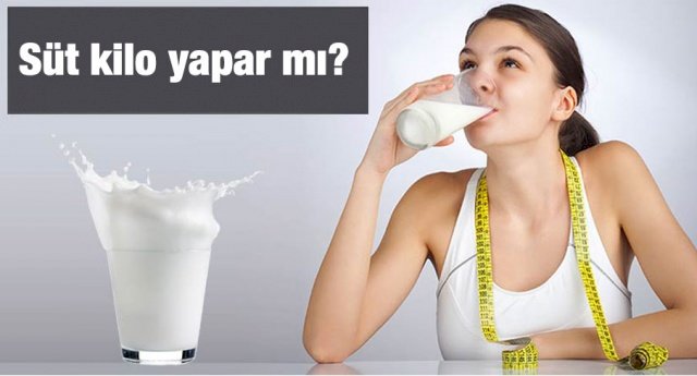 Bayram kilolarına süt içerek veda edin