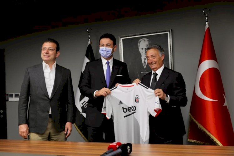 İMAMOĞLU’NDAN BEŞİKTAŞ’A “ŞAMPİYONLUK” ZİYARETİ