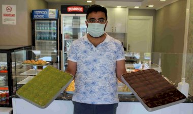Sıcak yaz günlerinin yeni trendi soğuk baklava