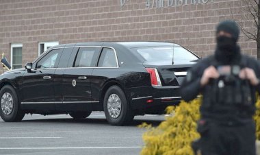 Cadillac One: Biden'a Brüksel seyahatinde eşlik edecek 10 tonluk 'canavar'