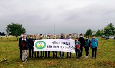 750 fidan toprakla buluştu!