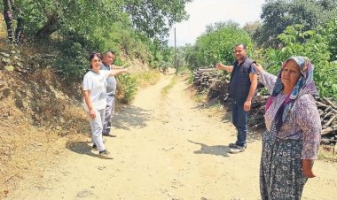 1 kilometrelik yolu şehit annesine çok görmeyin