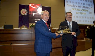 SAHA İstanbul, Çorumlu sanayicilerle buluştu 