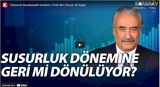 Ali Doğan: İçişleri Bakanı Cumhurbaşkanını tehdit etti