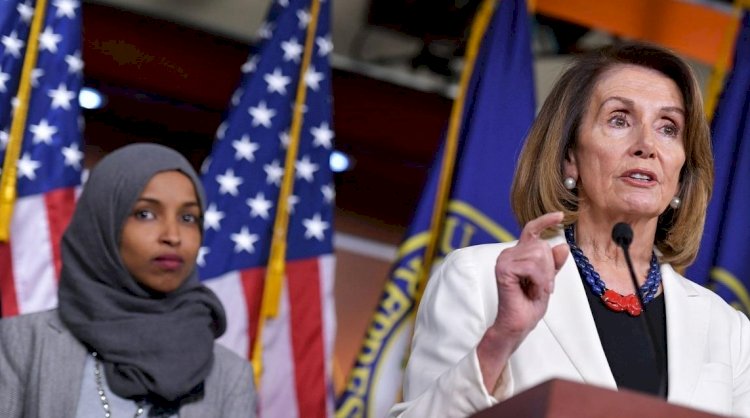 Demokrat Parti'yi karıştıran tartışmada son perde: "Ilhan Omar'ı azarlamadık"