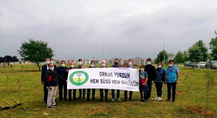 750 fidan toprakla buluştu!