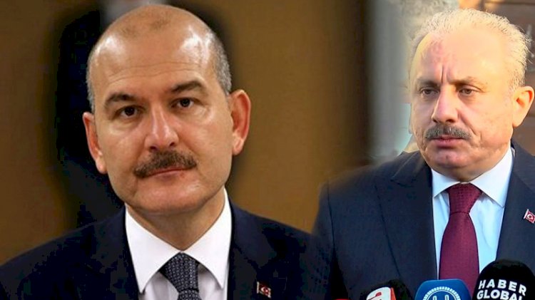Bakan Soylu’dan TBMM Başkanı Şentop’a sürpriz ziyaret
