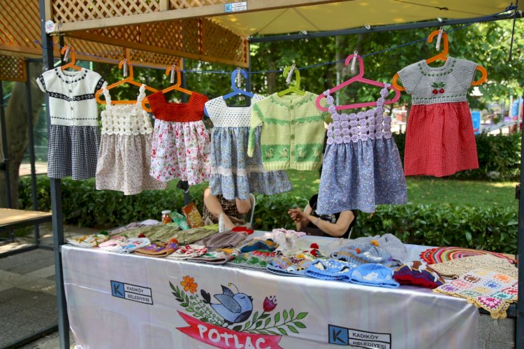 “POTLAÇ” KADIN EMEĞİ PAZARI YENİDEN MODA’DA
