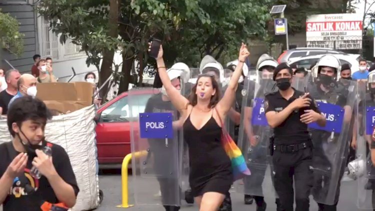 Madonna, İstanbul Onur Yürüyüşü’ndeki Liana Georgi'nin görüntülerini paylaştı: Neden bu kadar çok polis var?