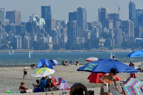 Kanada'da 50 dereceye varan sıcaklar can alıyor