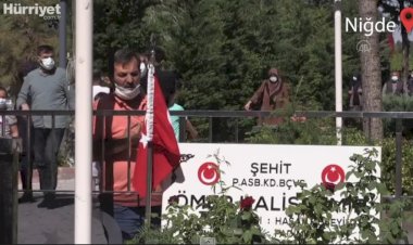 Şehit Ömer Halisdemir'in kabrine ziyaretçi akını