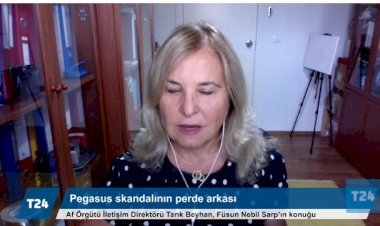 Uluslararası Af Örgütü'nden Tarık Beyhan, Füsun Sarp Nebil'e Pegasus skandalını anlattı