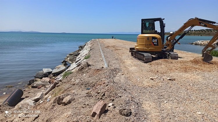 BBB’den Gömeç Derkent sahil şeridine altın dokunuş