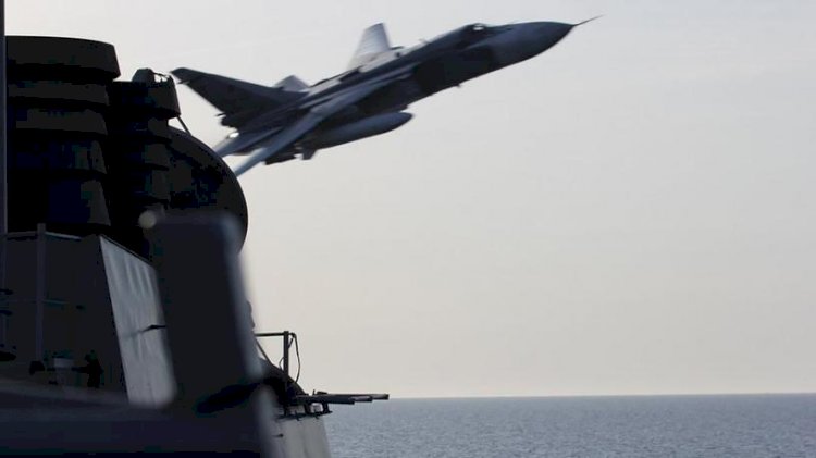 Rus savaş uçağı, Karadeniz’de ABD keşif uçağını uzaklaştırdı