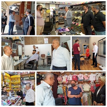 Karşıyakalı esnafa MHP’den dost eli