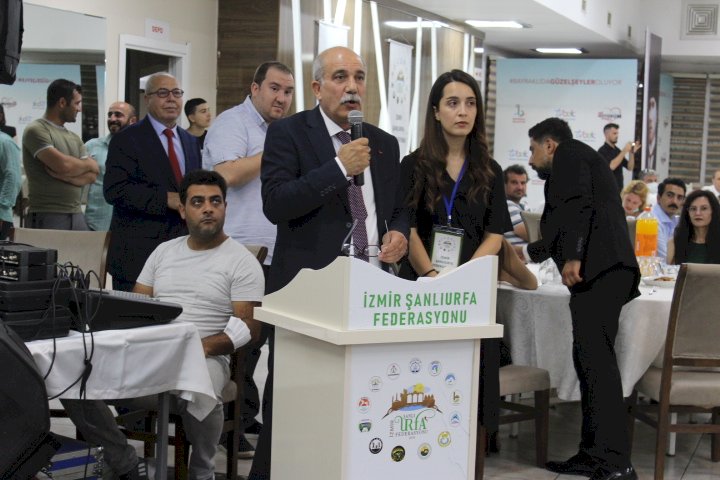 İzmir Şanlıurfa Federasyonu’nda Mızraklı güven tazeledi