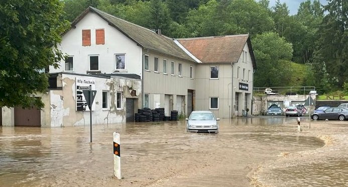 Sel felaketi şimdi de Bavyera ve Saksonya'da