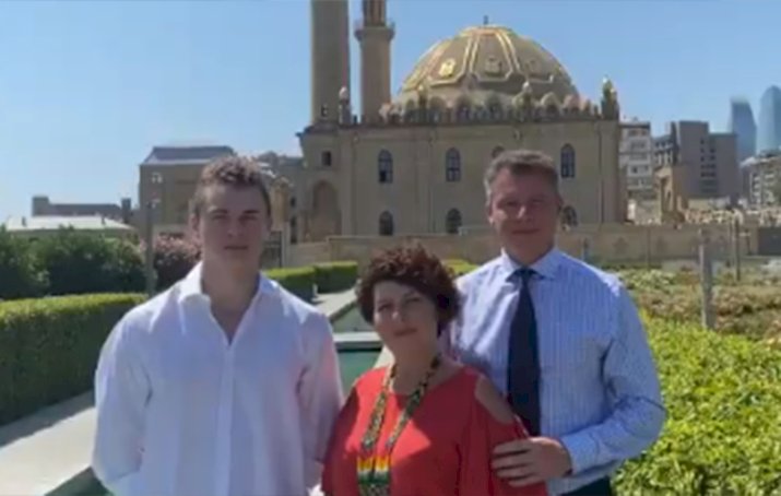 Ukrayna'nın Azerbaycan Büyükelçisi Vladislav Kanevskıy, Kurban Bayramı'nı Türkçe kutladı