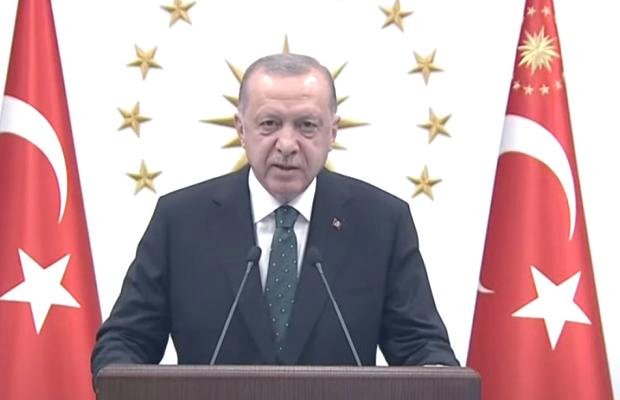 Erdoğan : Yangında zarar gören vatandaşlarımıza her türlü destek sağlanacaktır