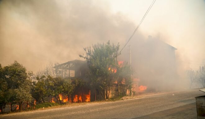 Manavgat’taki yangında çiftliği yanan Tuğba Özay hastanelik oldu
