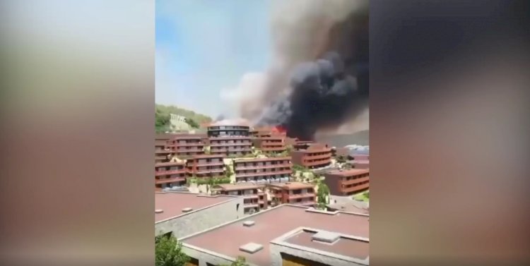 Bodrum da yanıyor: Denizden tahliyeler başladı