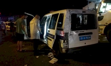İzmir’de trafik kazası 1 polis şehit, 4 yaralı