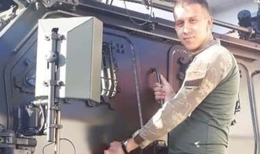 Şehidin naaşı memleketine gönderildi